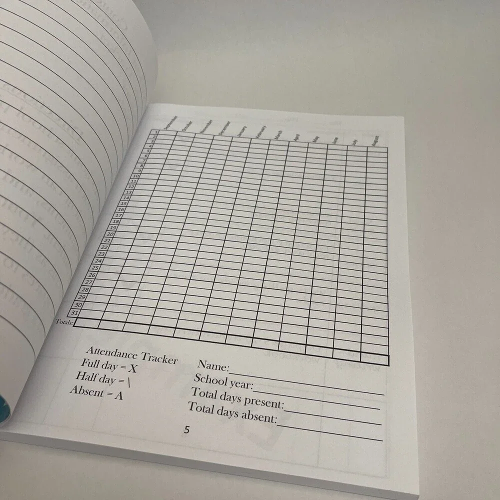 Check-Off Homeschool Planner with Subjects & Grade Column Schoolhouse Heaven‎
